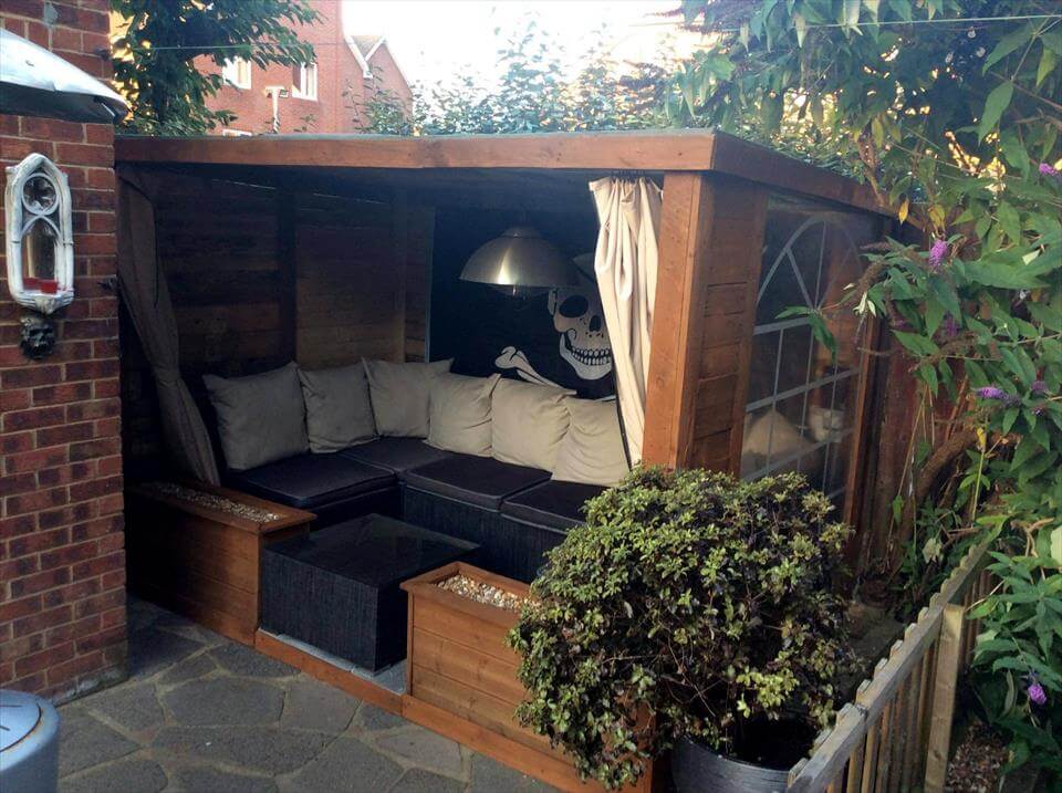 DIY Pallet Pergola Easy Pallet Ideas