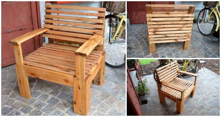 Easy Pallet Chair Ideas